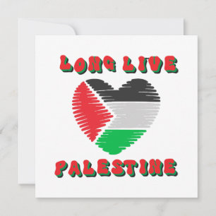 Carte Vive la Palestine