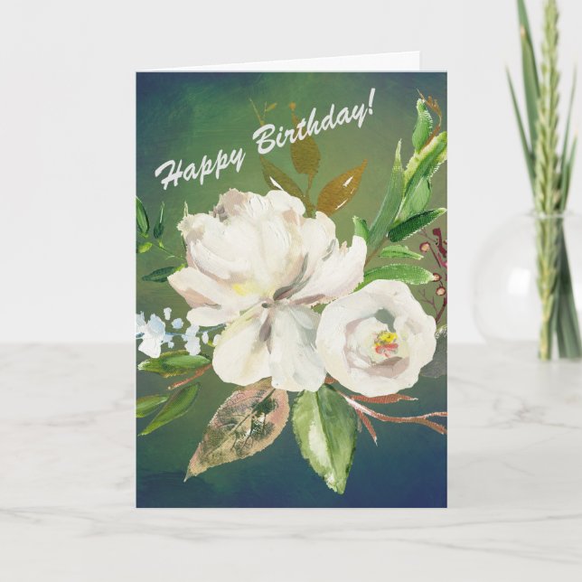 Carte Vivian's Shop Joyeux anniversaire avec de belles f (Devant)