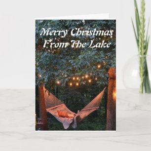CARTE **VIVRE AU LAC** NOËL EST SPÉCIAL