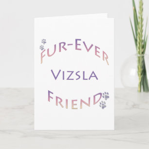 Carte Vizsla Furever Friend