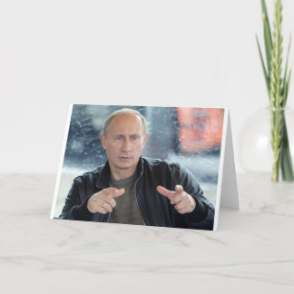 Carte Vladimir Poutine