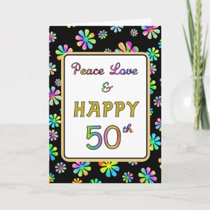 Carte Voeux 50e anniversaire