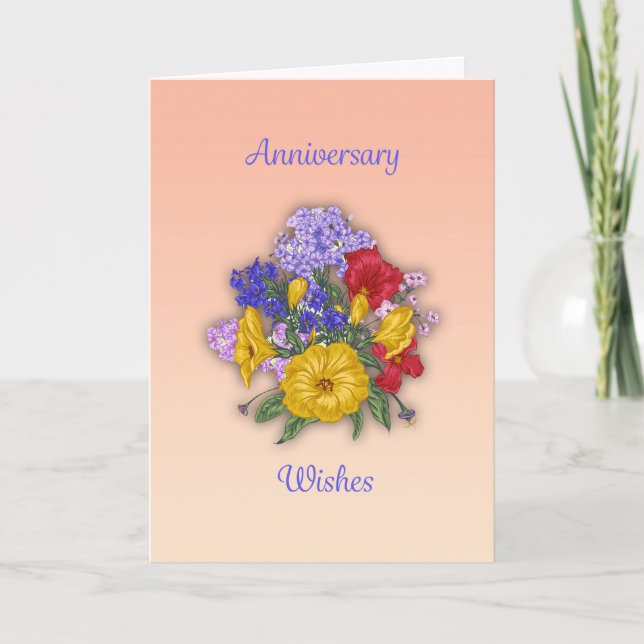 Carte Voeux Anniversaires (Devant)
