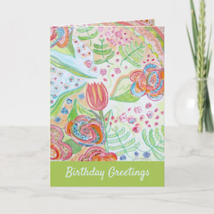 Carte Voeux d'anniversaire Amour et câlins