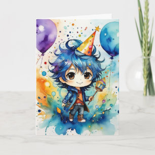 Carte Voeux d'anniversaire du Little Explorer