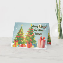 Vœux de Noël Joyeux et Lumineux