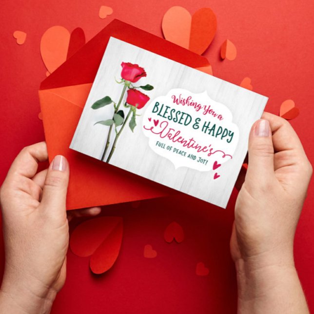 Carte Voeux et Bénédictions de Saint Valentin pour vous  (Créateur téléchargé)