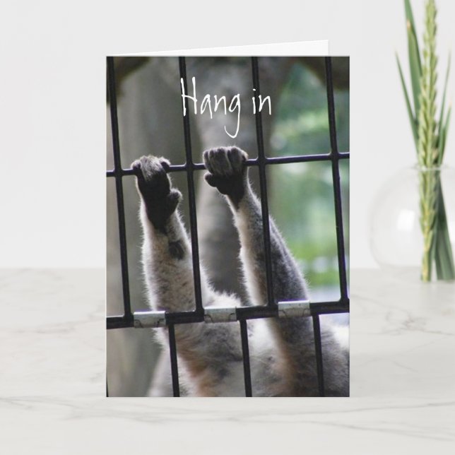 Carte Voici pour vous soutien et encouragement (Devant)