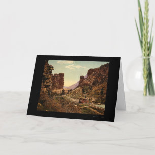 Carte Voie ferrée de Denver et de Rio Grande en Utah