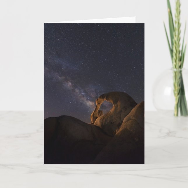 Carte Voie Lactée & Arc Cyclope | Alabama Hills (Devant)