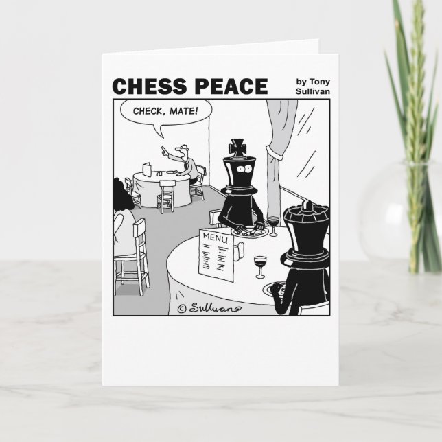 Carte Voir le dessin de Mate Chess Peace (Devant)