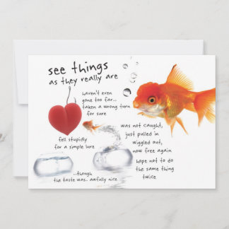 Carte voir les choses | mini-impression
