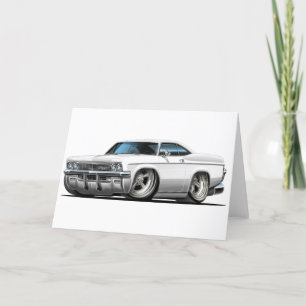 Carte Voiture 1965-66 de blanc d'impala