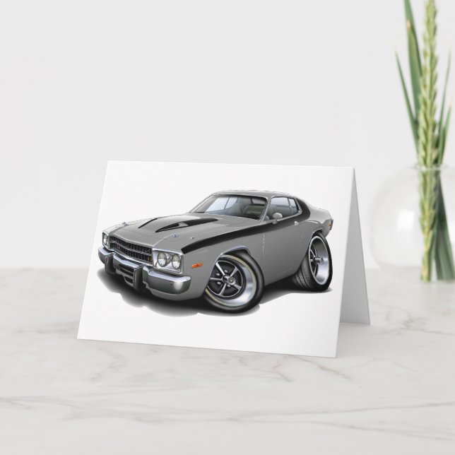 Carte Voiture 1973-74 Argent-Noire de Roadrunner (Devant)
