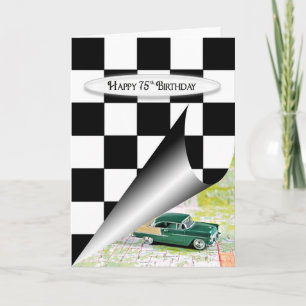 Carte Voiture 75e anniversaire