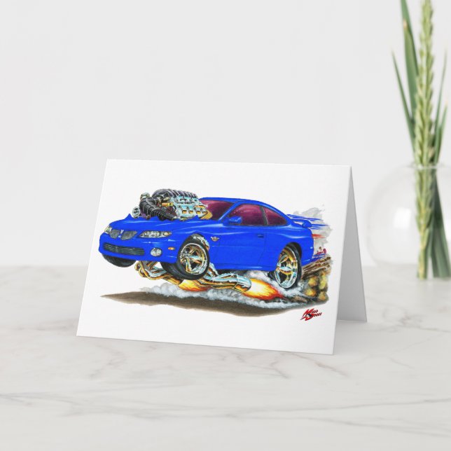 Carte Voiture bleue GTO 2004-06 (Devant)