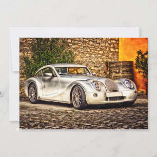 Carte Voiture classique Silver Sports