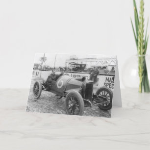 Carte Voiture de course 1913