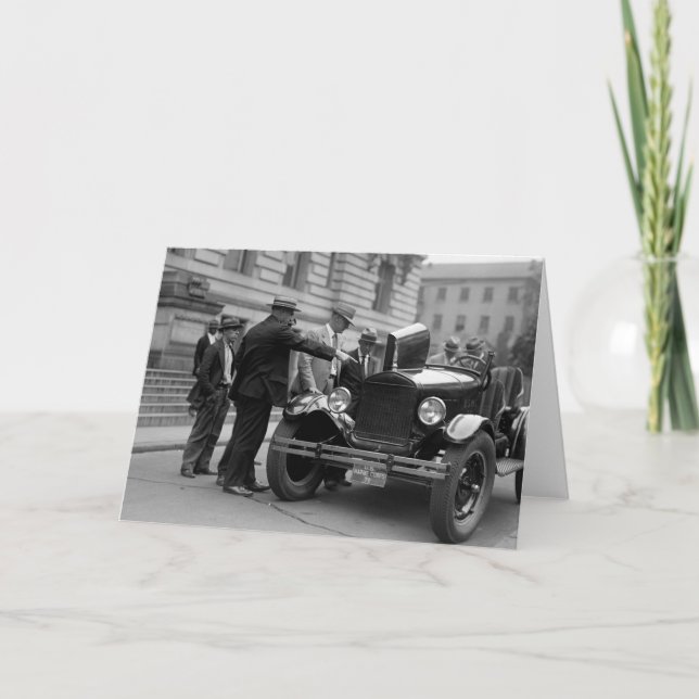 Carte Voiture Marine Corps : 1926 (Devant)