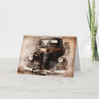 Carte Voiture Oldtimer