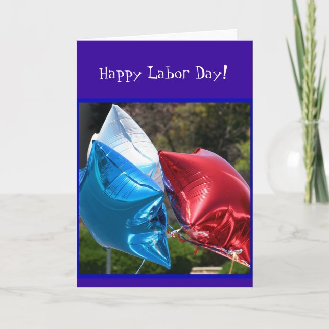 Carte Voitures heureuses de salutation de ballon de Fête (Devant)