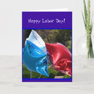 Carte Voitures heureuses de salutation de ballon de Fête