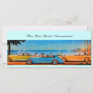 CARTE VOITURES RETRO