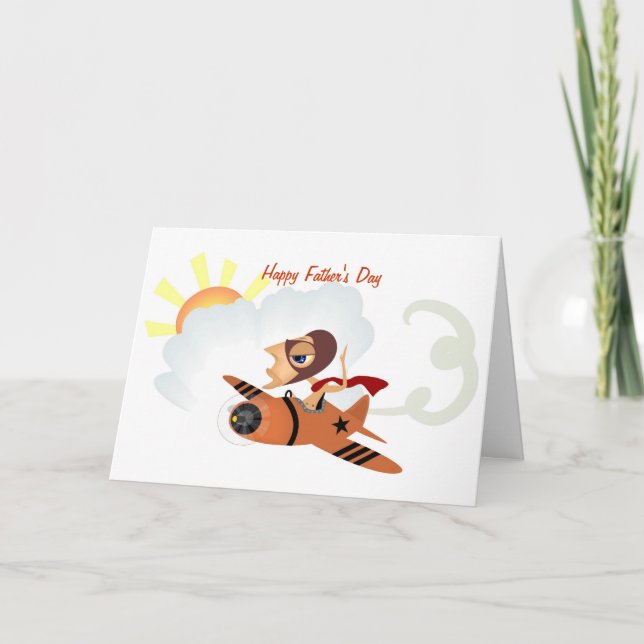 Carte Vol fête des pères (Devant)