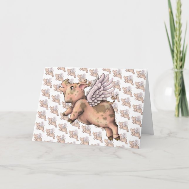 Carte Voler des cochons (Devant)