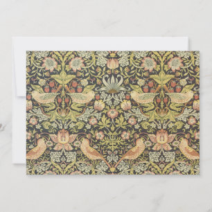 Carte Voleurs de fraises par William Morris, Art vintage
