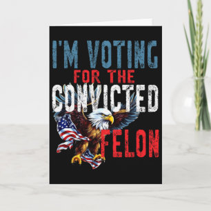 Carte Vote Pour Verdict de Criminel Condamné Élection Tr