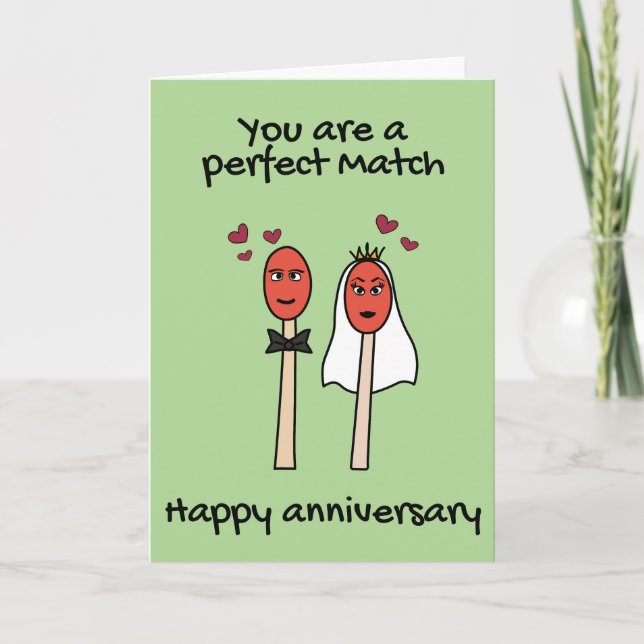 Carte Votre Anniversaire Parfait Correspondance Mr et Mr (Devant)