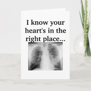 Carte Votre coeur dans le bon endroit