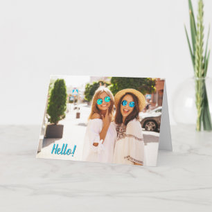Carte Votre photo complète personnalisée