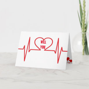 CARTE VOULEZ-VOUS ***** MARRY ME**** 