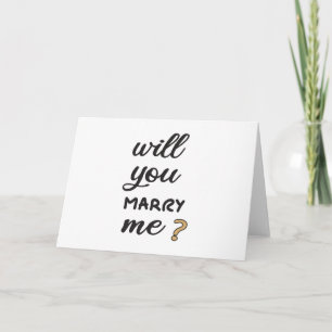 Carte Voulez-vous m'épouser ?