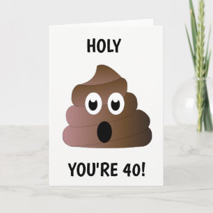CARTE VOUS AVEZ 40 ANS