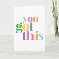 Vous avez cet encouragement coloré inspirant