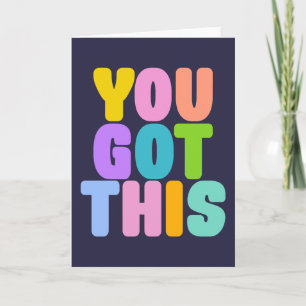 Carte Vous Avez Cette Jolie Citation Colorée Inspiration