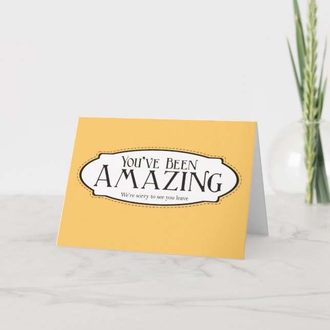 Carte Vous avez été Extraordinaires (Devant)