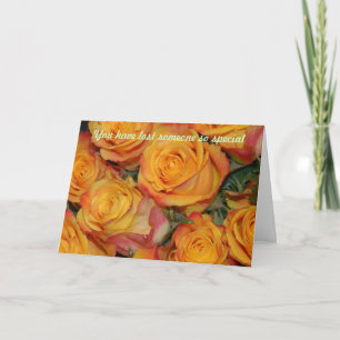 Carte Vous avez perdu quelqu'un de si spécial