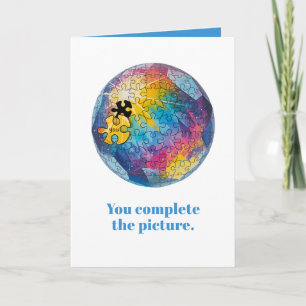Carte Vous complétez le tableau - Tout le monde est à sa