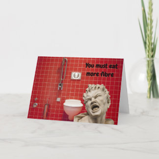 Carte Vous devez manger plus de fibres.