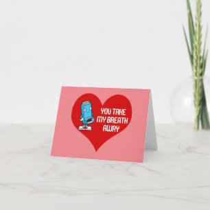 CARTE VOUS EMMENEZ MON BRUIT DE VALENTINE AMUSANTE