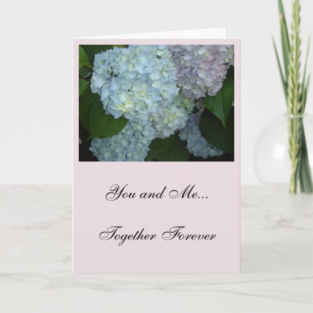 Carte Vous et Moi Hydrangeas (Devant)