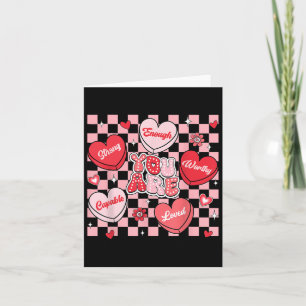 Carte Vous êtes aimé, digne de suffisamment de bonbons e