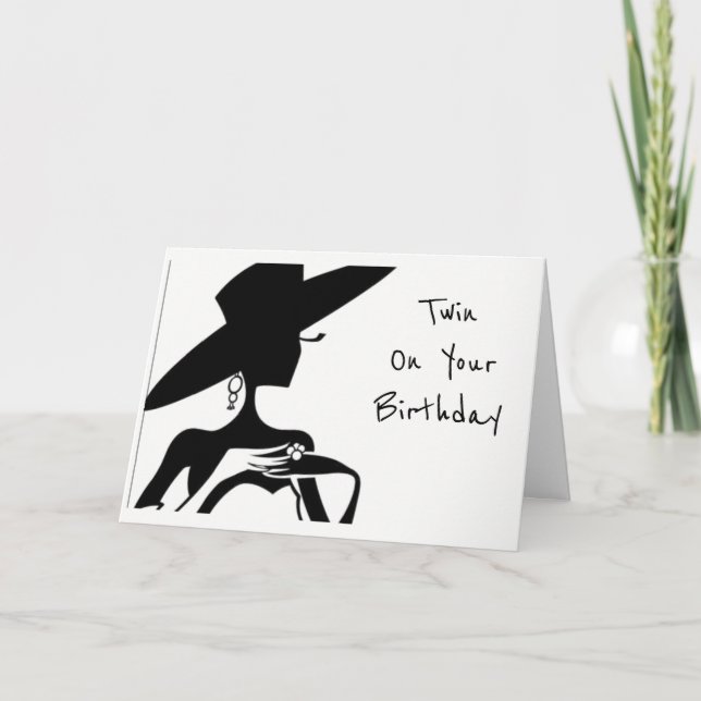 CARTE **VOUS ÊTES BEAU** SOUHAITS D'ANNIVERSAIRE (Devant)
