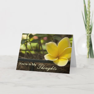 Carte Vous êtes dans mes pensées