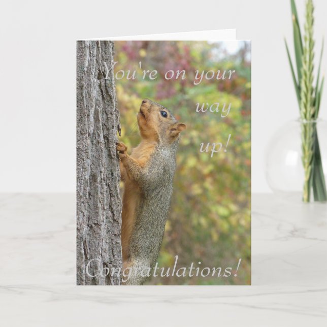 Carte Vous êtes en route vers le haut (Devant)