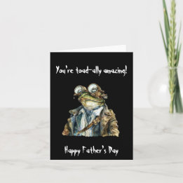 Carte Vous êtes extraordinaire de crapaud. Bonne Fête de